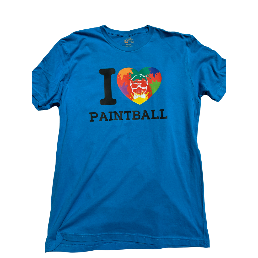 I LOVE Paintball NERD T-Shirt