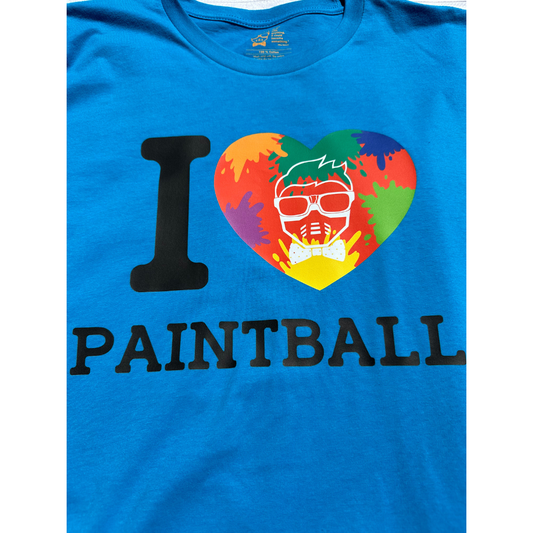 I LOVE Paintball NERD T-Shirt